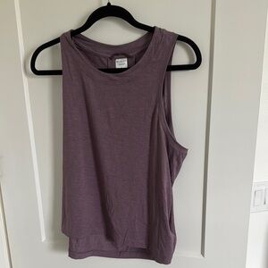 Athleta With Ease Purple Tank XL